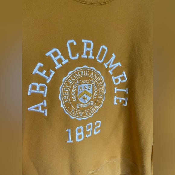 Abercrombie&Fitch yellow sweater - Picture 3 of 4